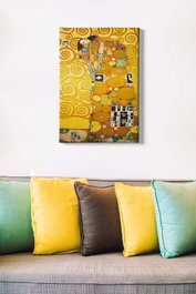 Wallity Lienzo Decorativo Gustav Klimt 50 x 70 cm